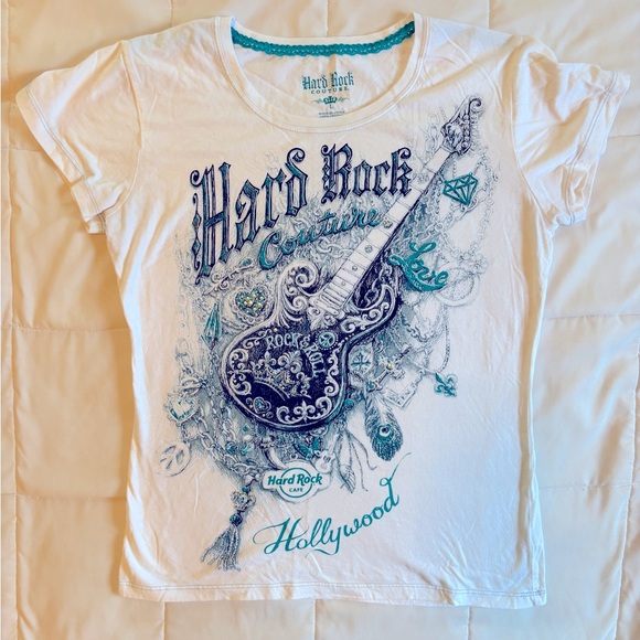 HARD ROCK CAFE Hollywood Tee shirt - Picture 1 of 7